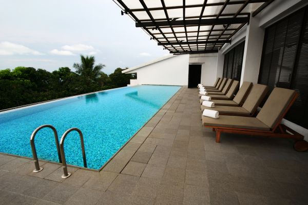 Pool Patio Landscaping in Lilburn